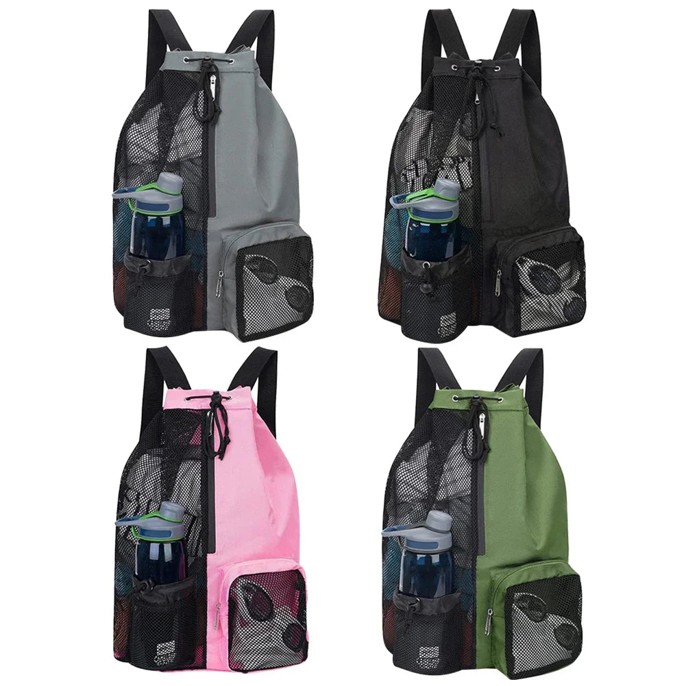 Deluxe Drawstring Beach Bag