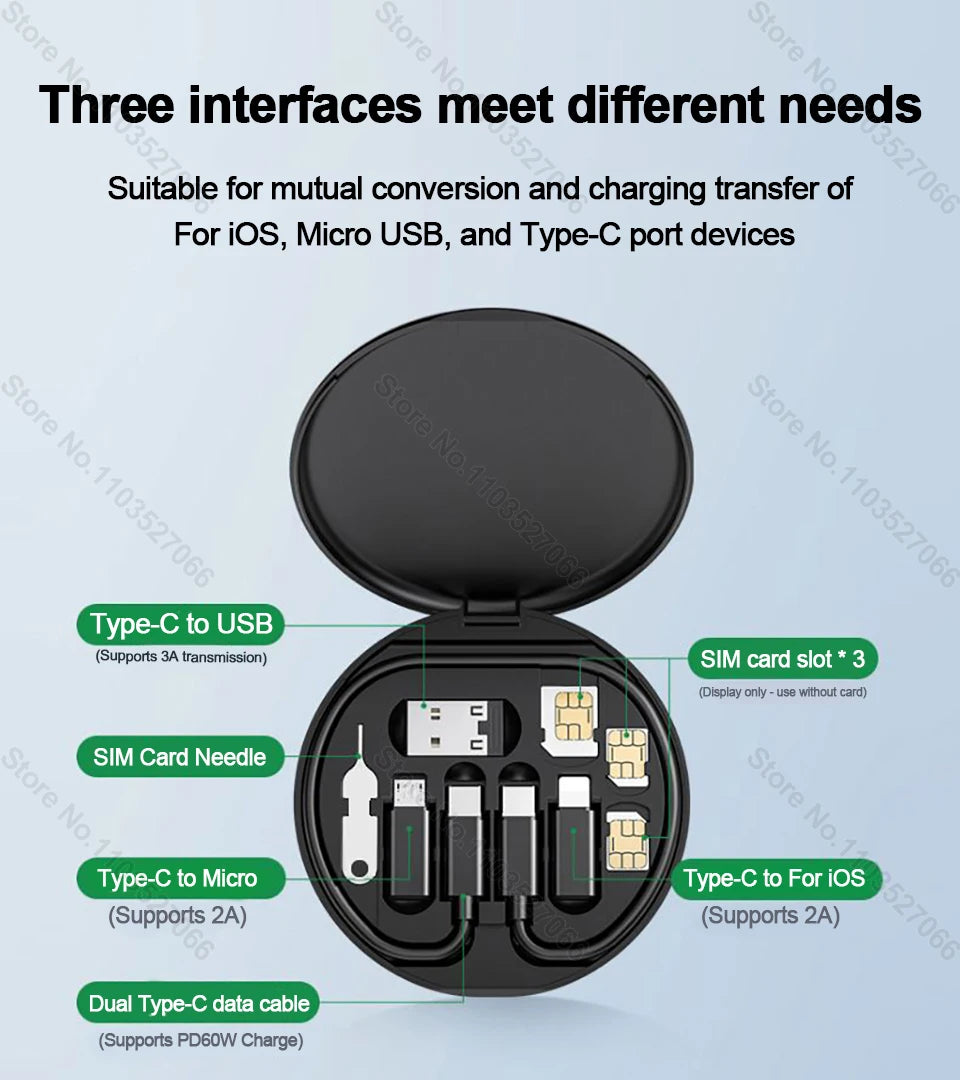 Ultra-Slim Cable Set