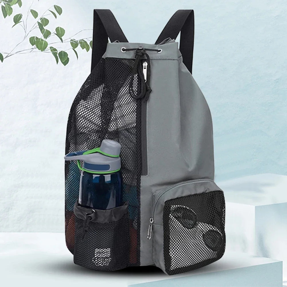 Deluxe Drawstring Beach Bag
