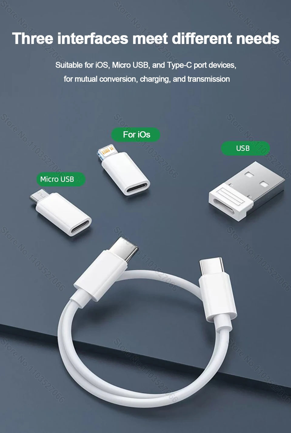 Ultra-Slim Cable Set