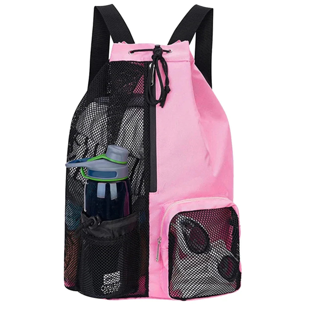 Deluxe Drawstring Beach Bag