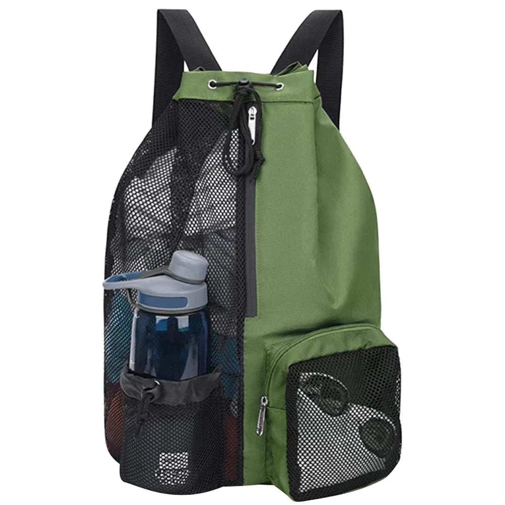 Deluxe Drawstring Beach Bag