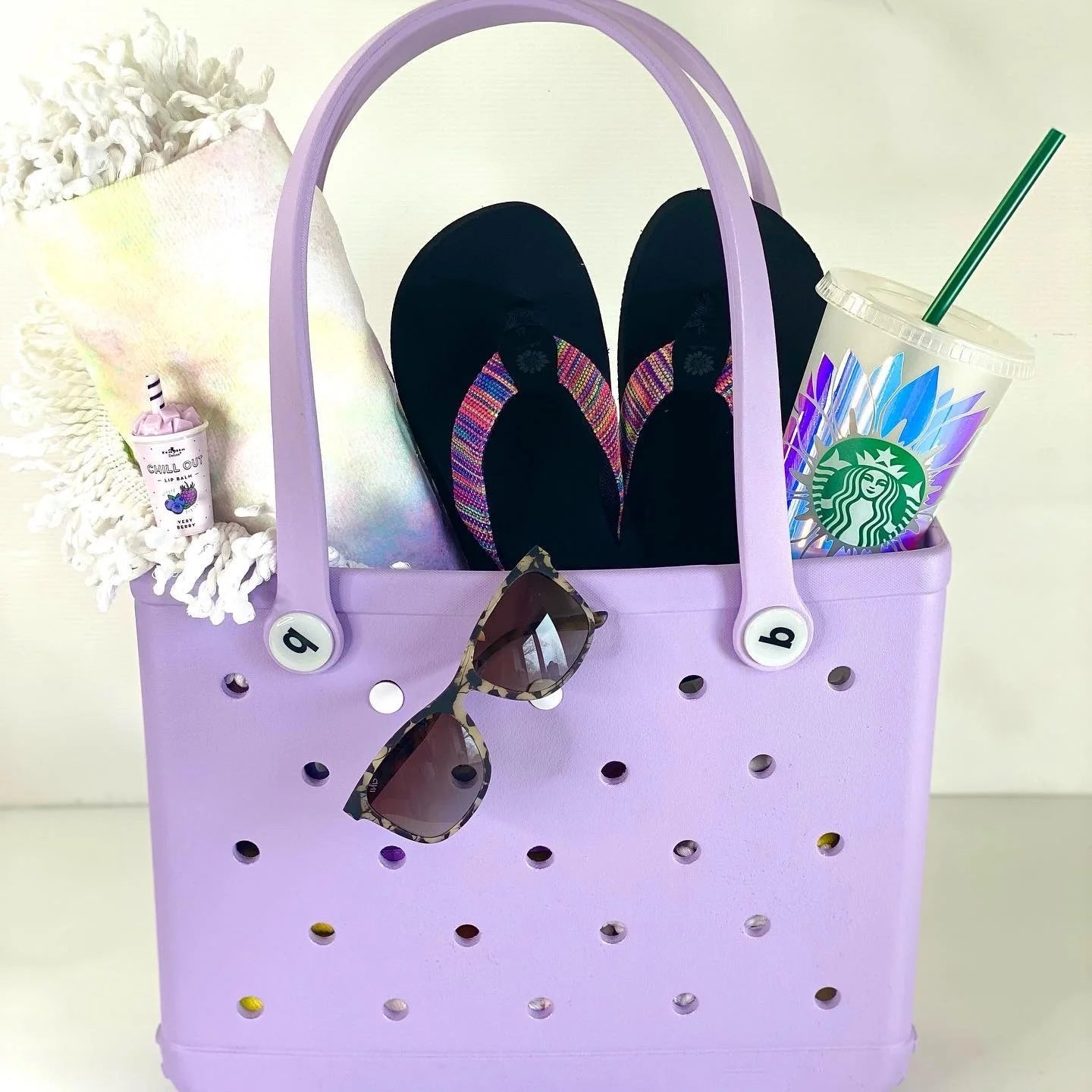 Rubber Beach Tote