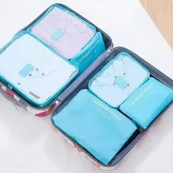 6 Pcs Set Waterproof Packing Bags