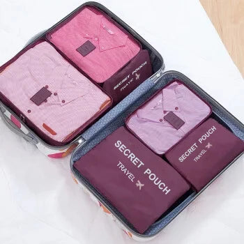 6 Pcs Set Waterproof Packing Bags
