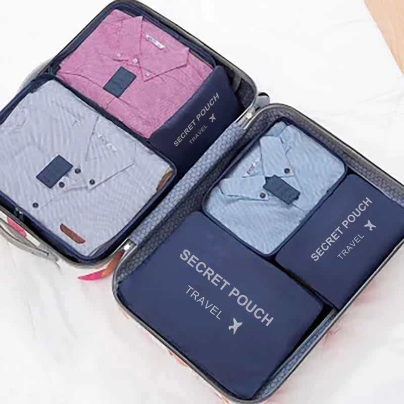 6 Pcs Set Waterproof Packing Bags
