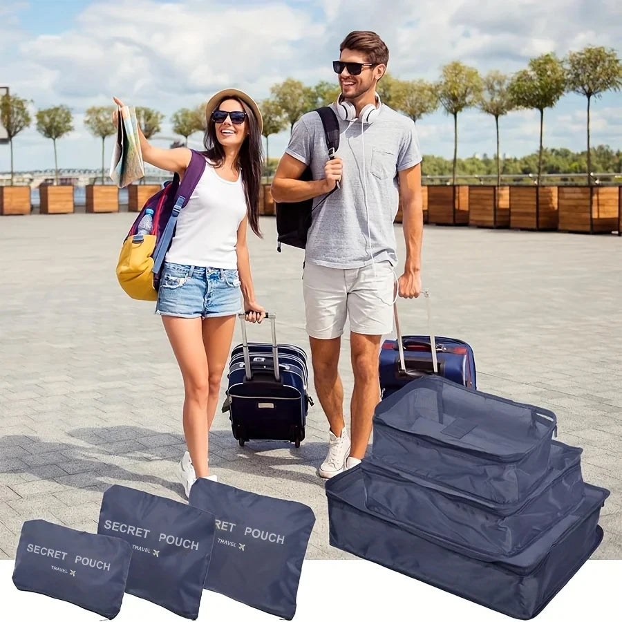 6 Pcs Set Waterproof Packing Bags