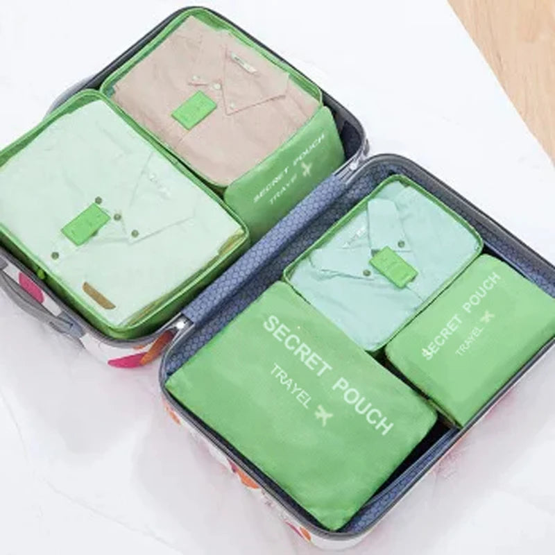 6 Pcs Set Waterproof Packing Bags
